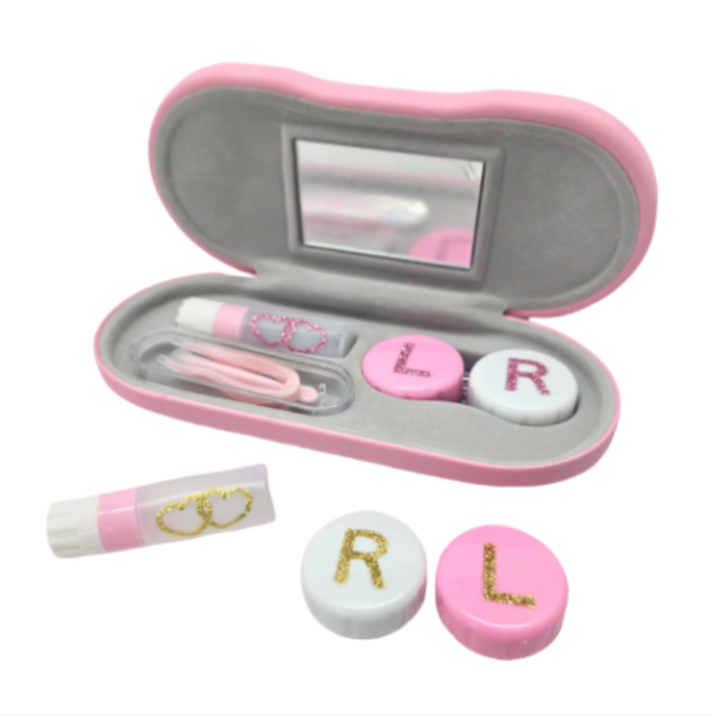 BRIDE Pink Contact Lens Case