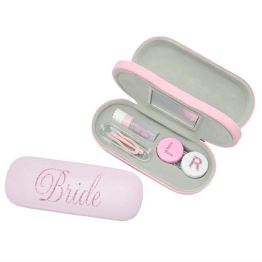 BRIDE Pink Contact Lens Case